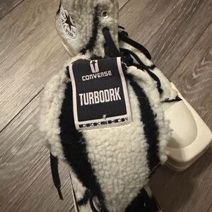 Converse All Star Black and Cream Sneakers